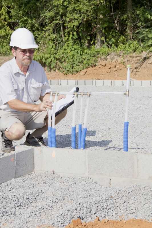 Final Inspection of Water Lines